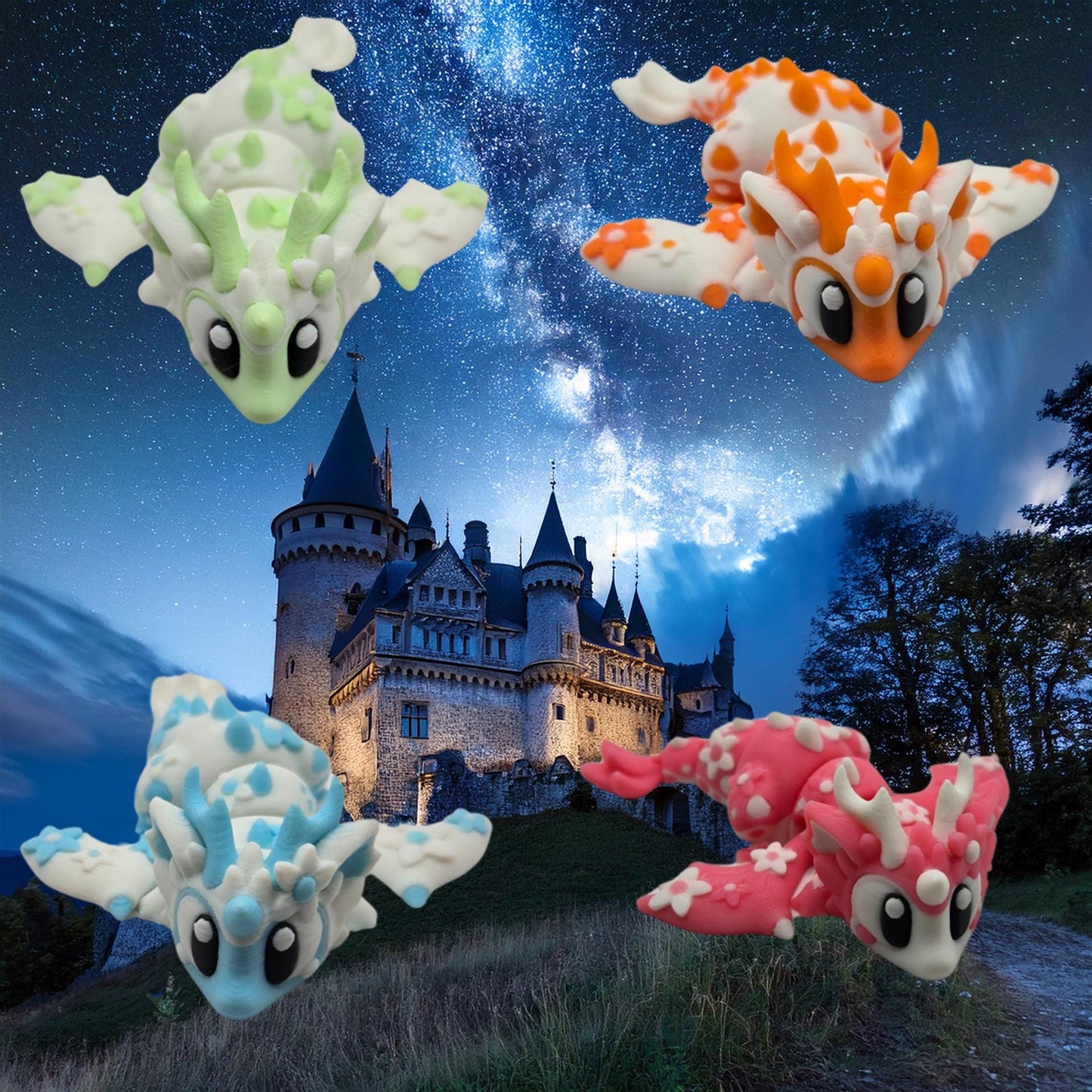 Cherry Blossom Dragon